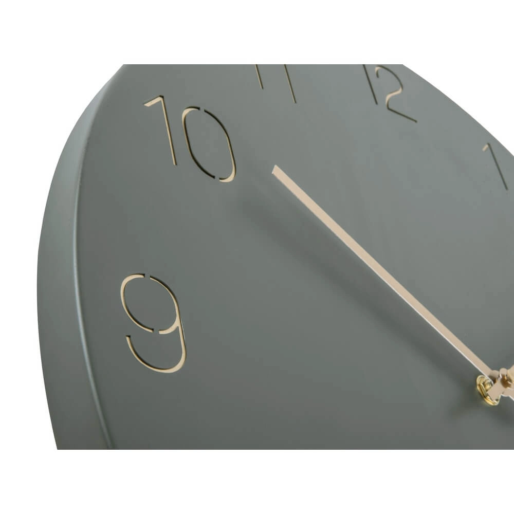 Wandklok Charm groen - Ø 40cm Karlsson 8714302692024