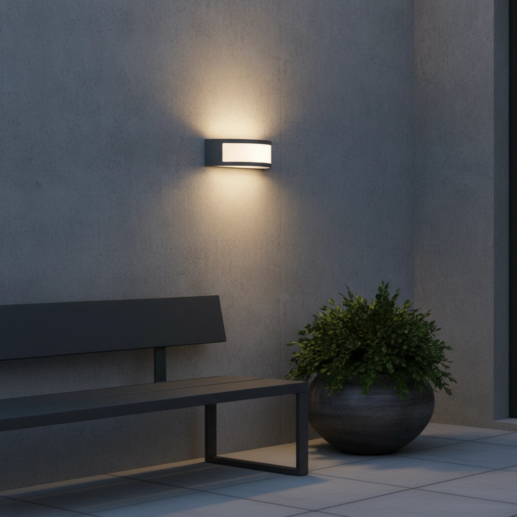 Design wandlamp Zenith grijs