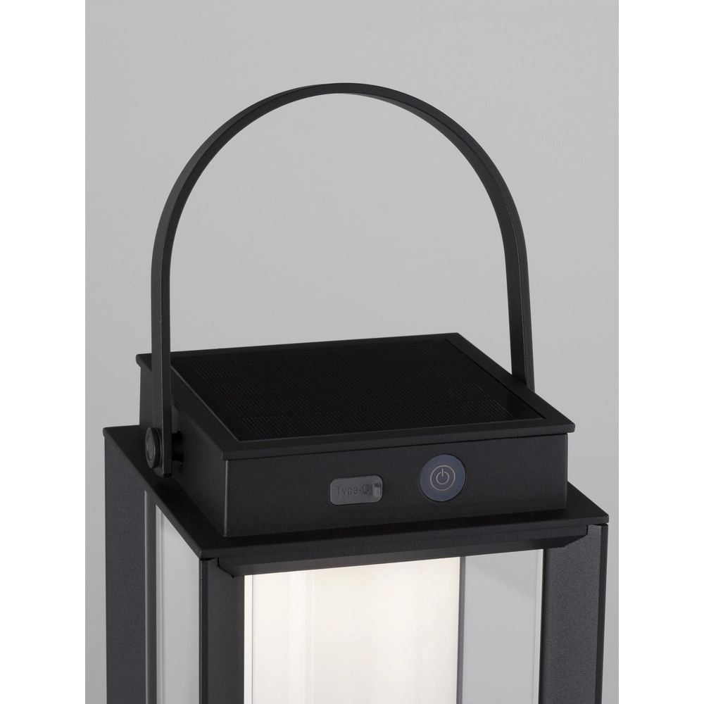 Solar tafellamp Verhal antraciet Lyora 5212017434739