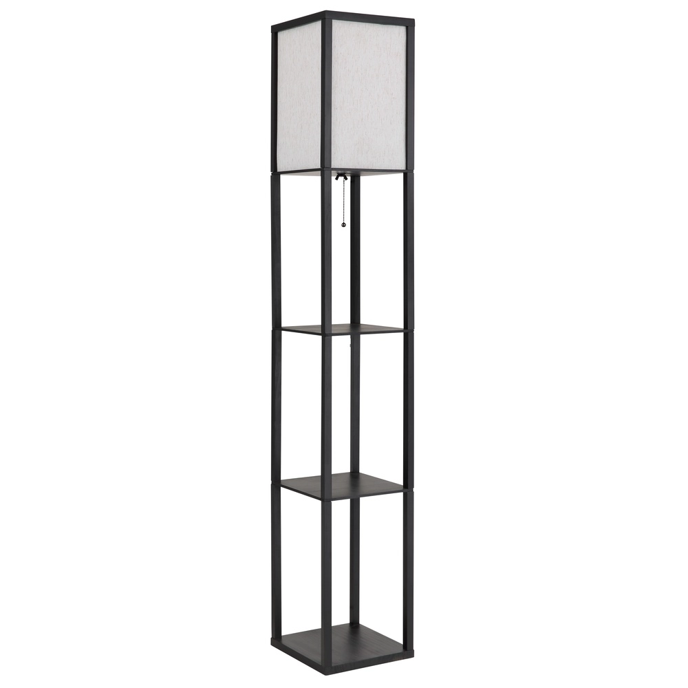 Vloerlamp Tabitha zwart Globo 9007371575411