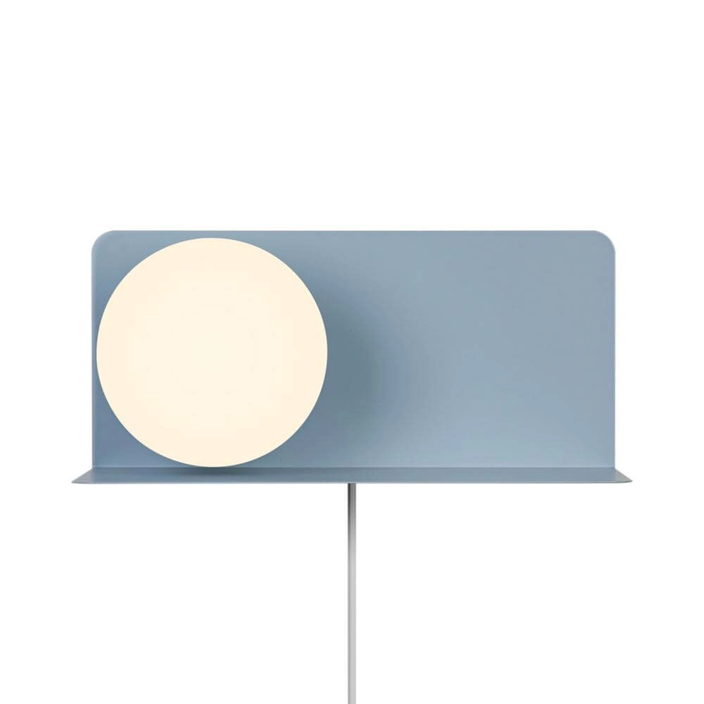 Muurlamp met bol Lilibeth blauw Nordlux 5704924016011