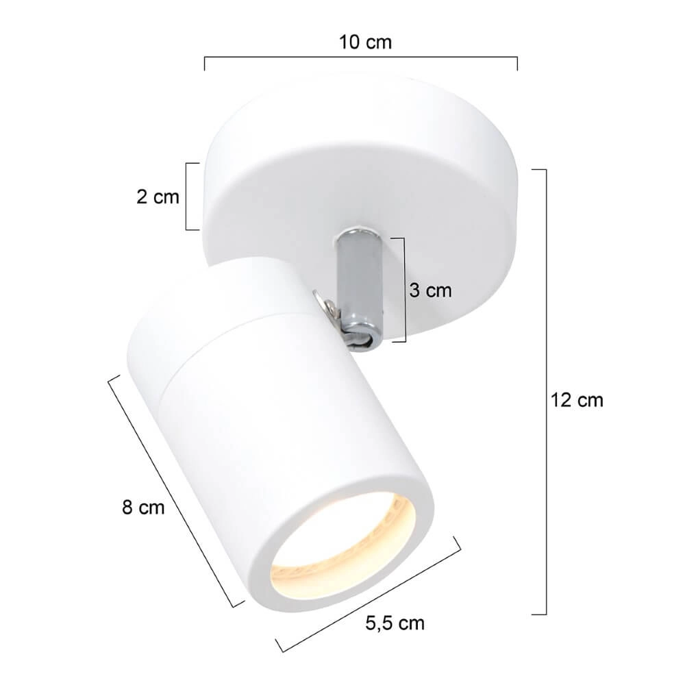 Opbouwspot Upround LED Steinhauer 8712746130065