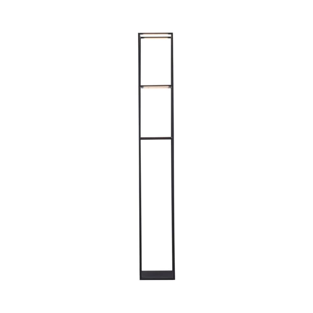 Strakke vloerlamp Conni zwart