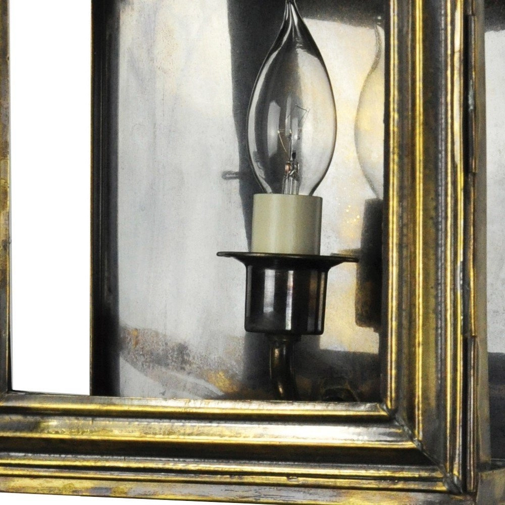 Landelijke muurlamp Hemingway S antiek koper (ANT) Limehouse