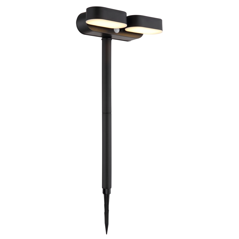 Priklamp Votaro zwart solar