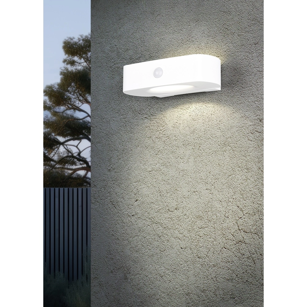 Solar wandlamp Bilbao wit hybride Trio 4017807648041
