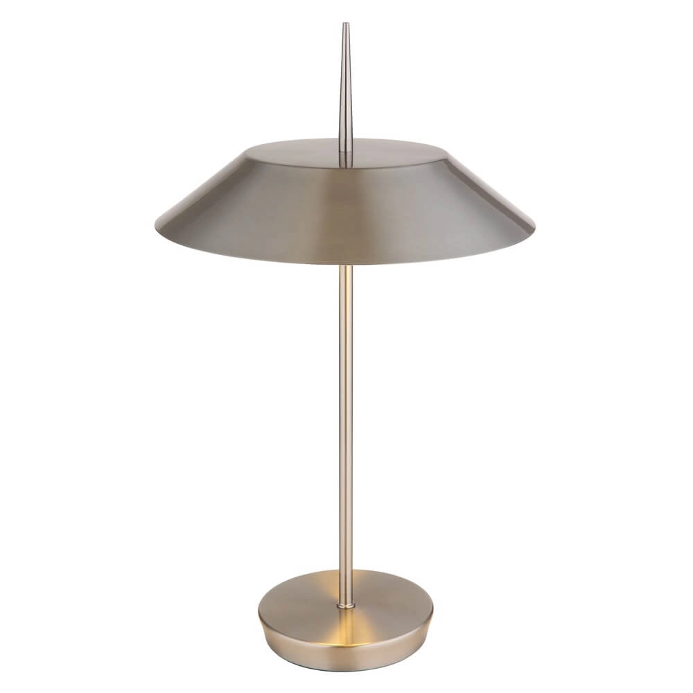 Design tafellamp Brenlor nikkel