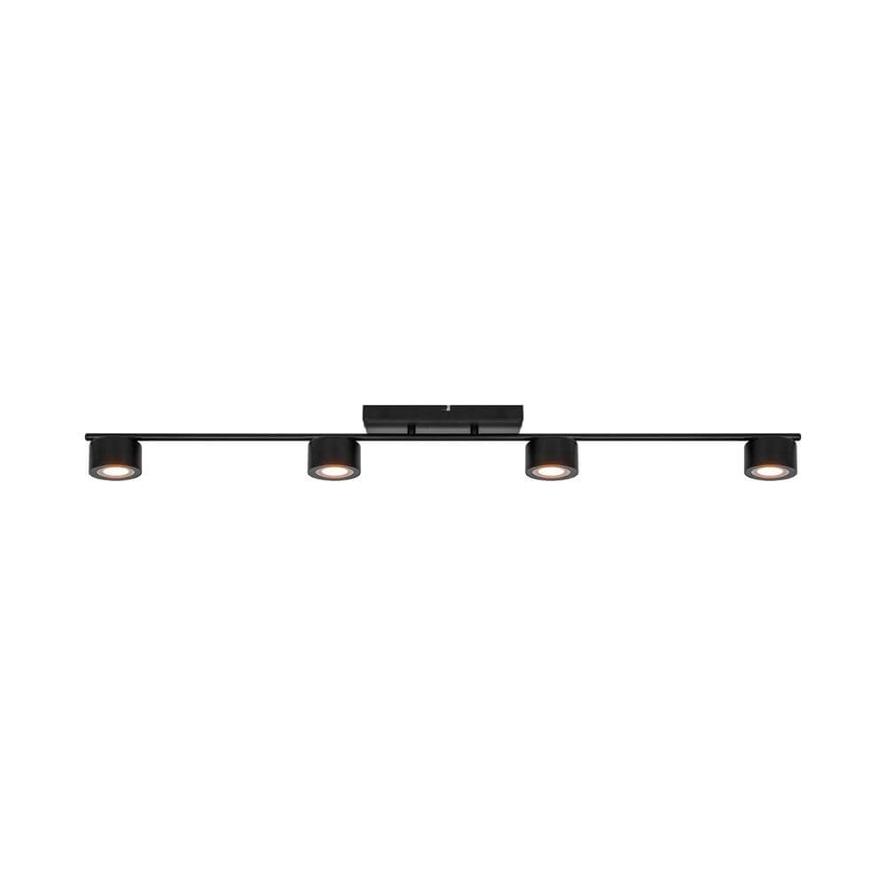 Design plafondlamp Clyde 4-lichts zwart Nordlux 5704924012259