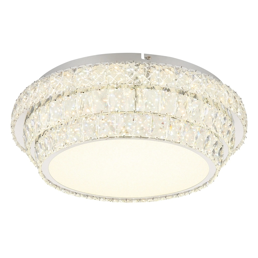 Plafondlamp Klara Ø 50cm chroom
