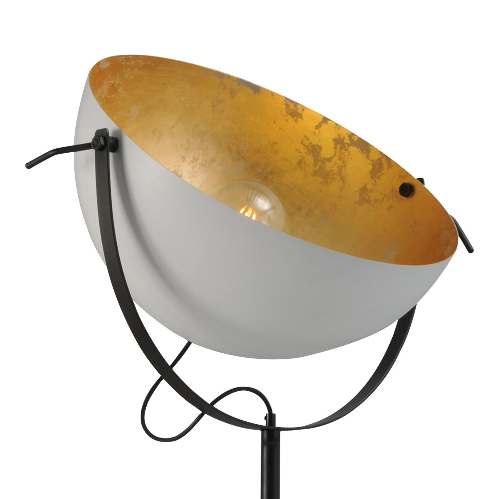 Staanlamp Industria 180 wit met goud Masterlight 8718121151397