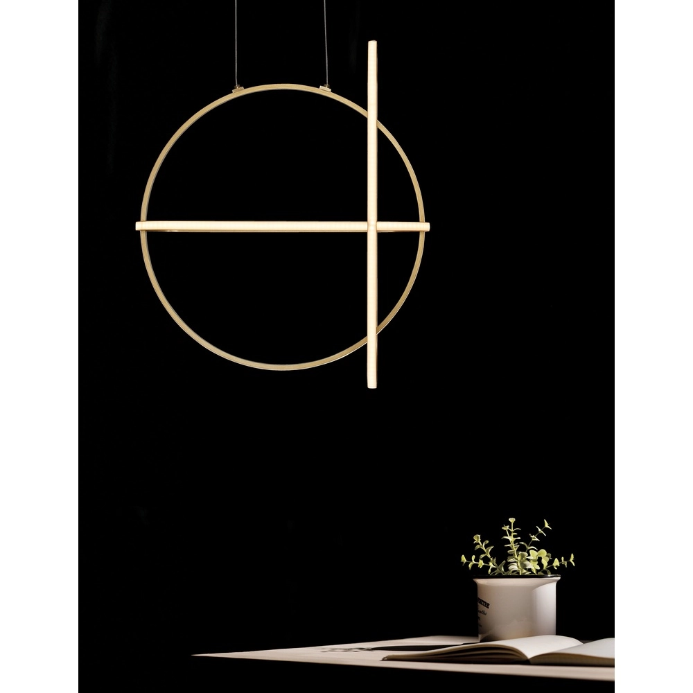 Design hanglamp Arte goud rond Lyora 5212017426055