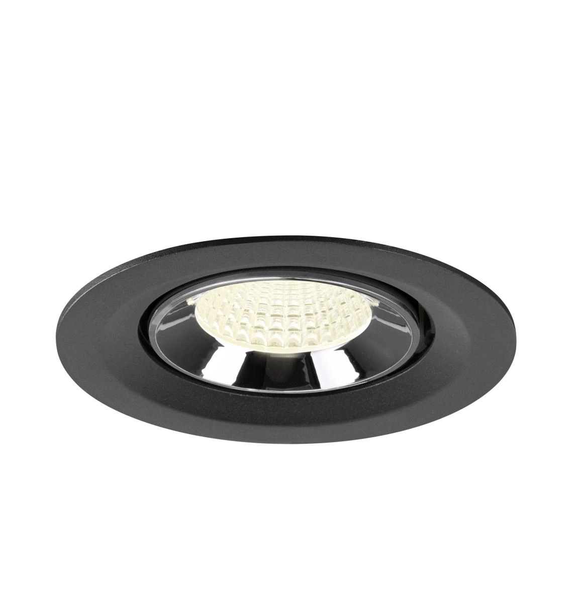 Inbouwspot Numinos Gimble M zwart/chroom 4000K - 55gr SLV 4024163311694