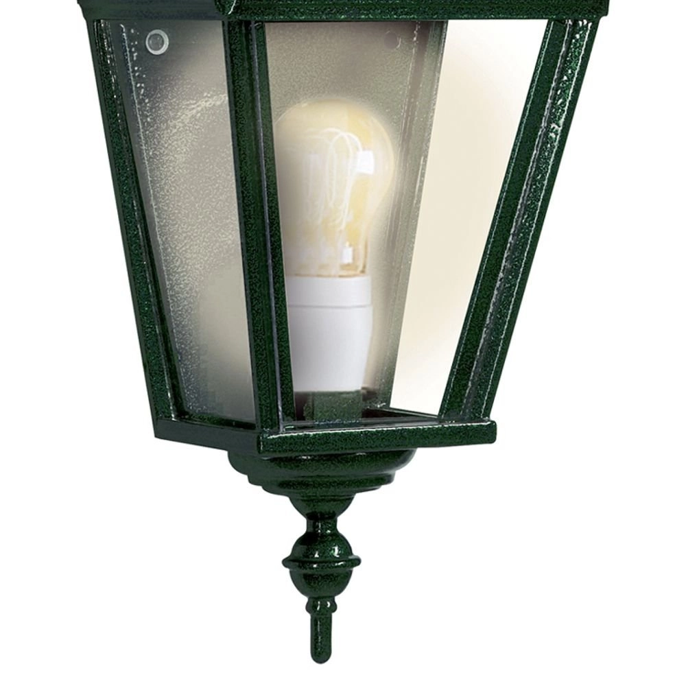 Nostalgische buitenlamp Delft L zwart KS verlichting 8714732131643