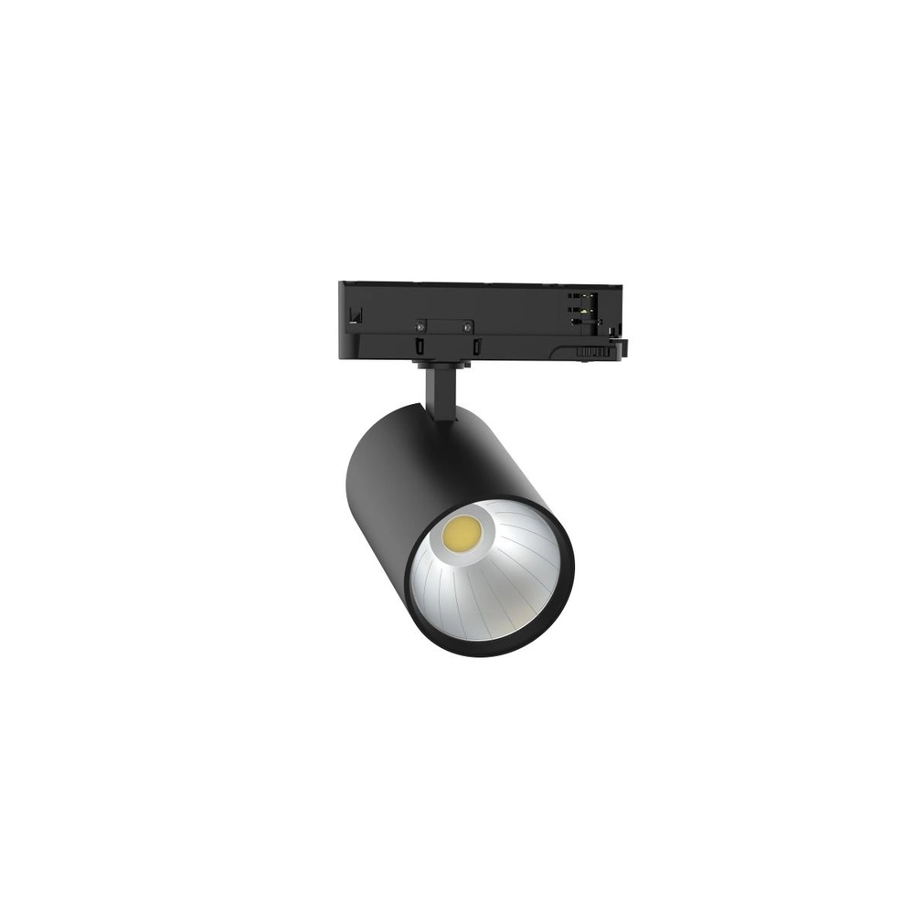 Zwarte Trackspot voor rail 3-fase 33W - 4000K - 47°