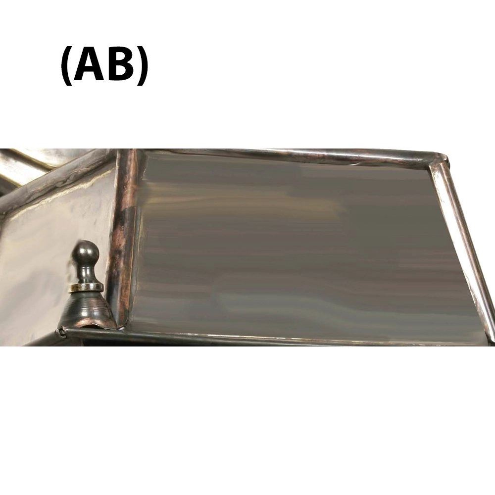 Landelijke buitenlamp Bevelled Glass handgemaakt - antiek koper (ANT) Limehouse 8716803506831