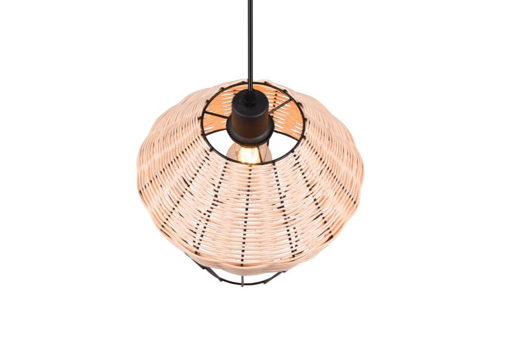 Hanglamp Borka rotan Trio 4017807556780