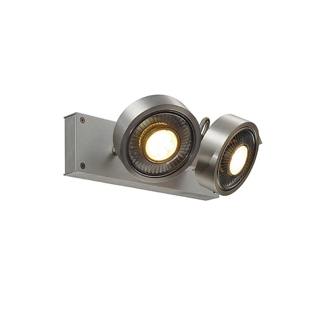 Spot Kalu 2 QPAR111 2-lichts metaalgrijs SLV 4024163142434