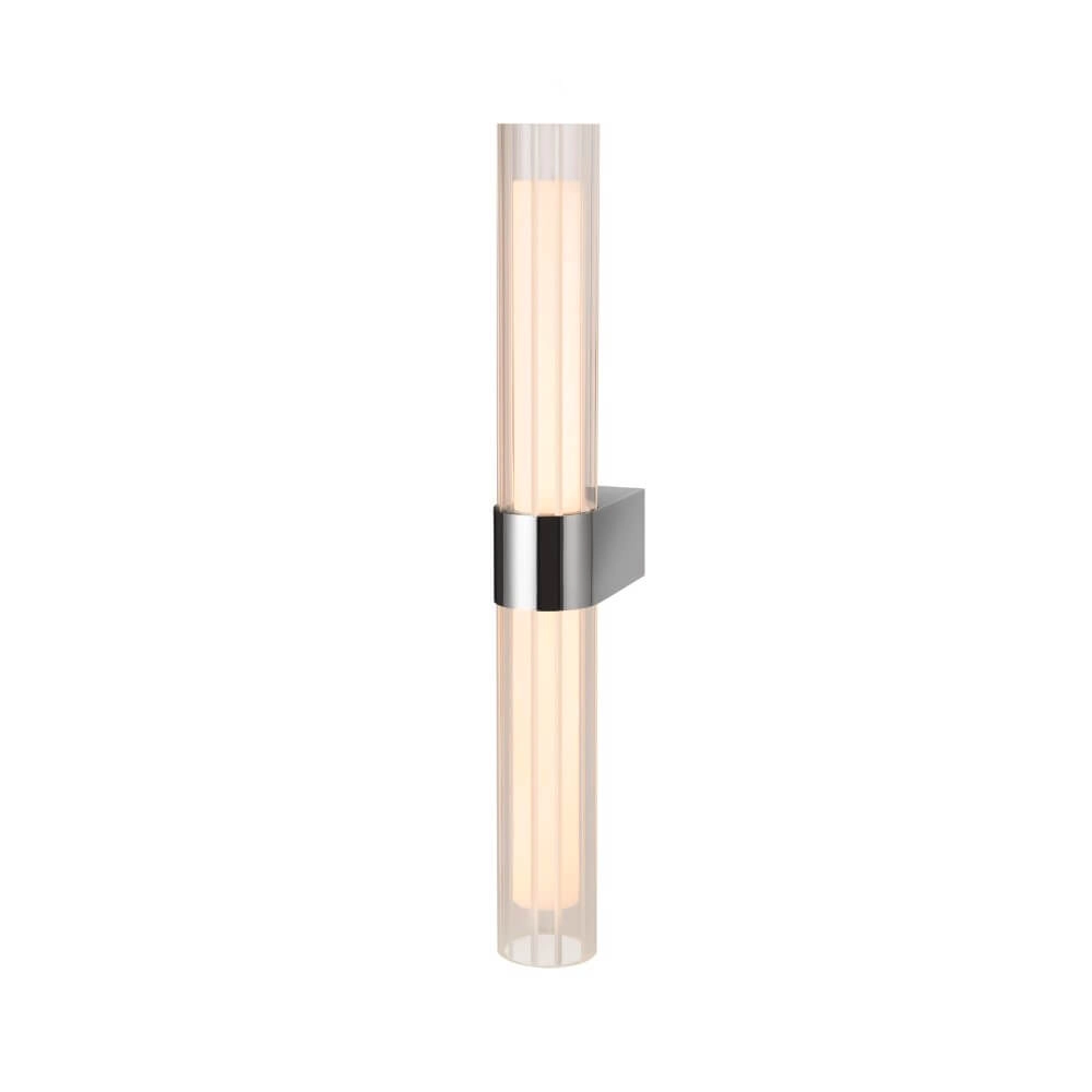 Badkamer wandlamp Lygant Double chroom
