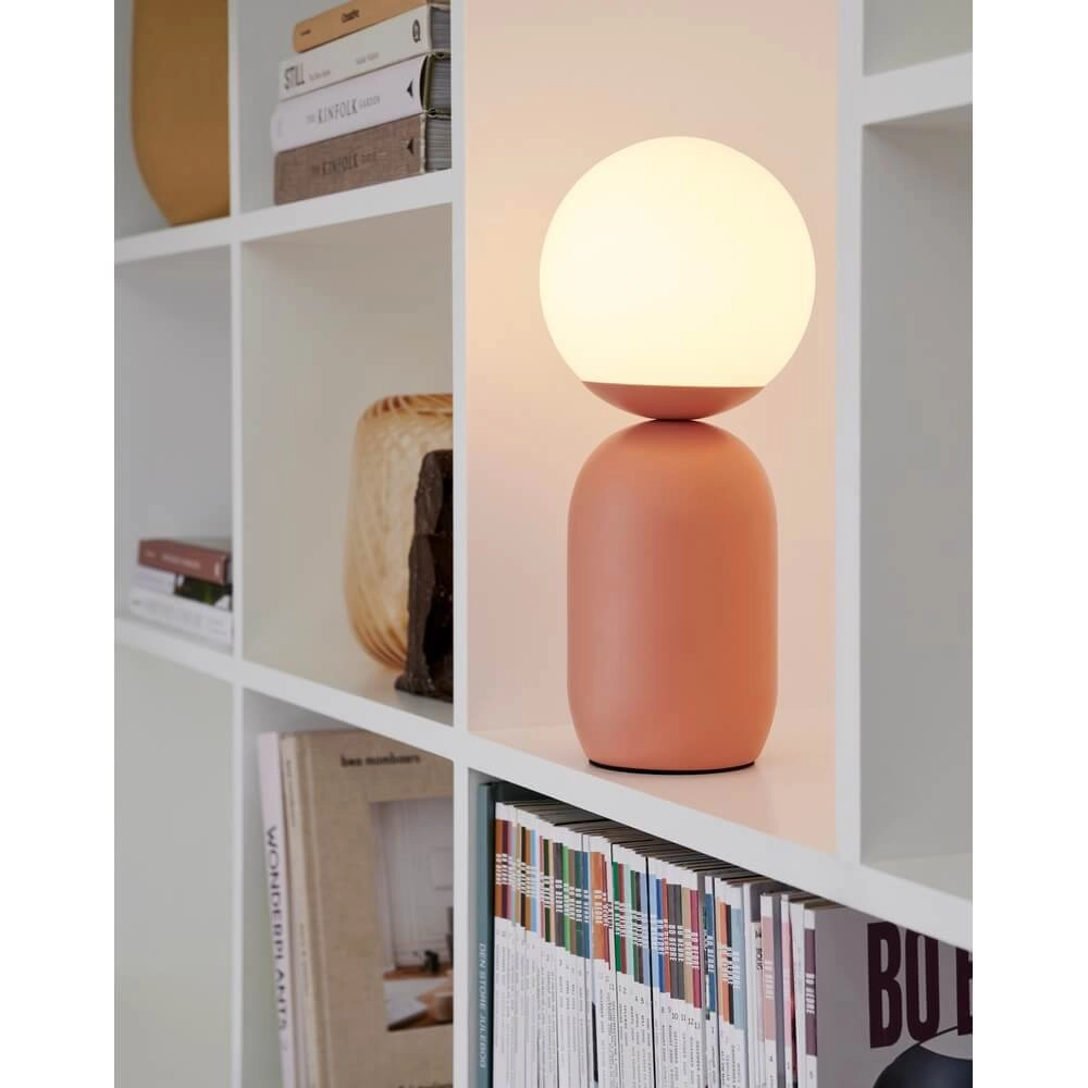 Tafellamp Notti terracotta met wit Nordlux 5704924011603