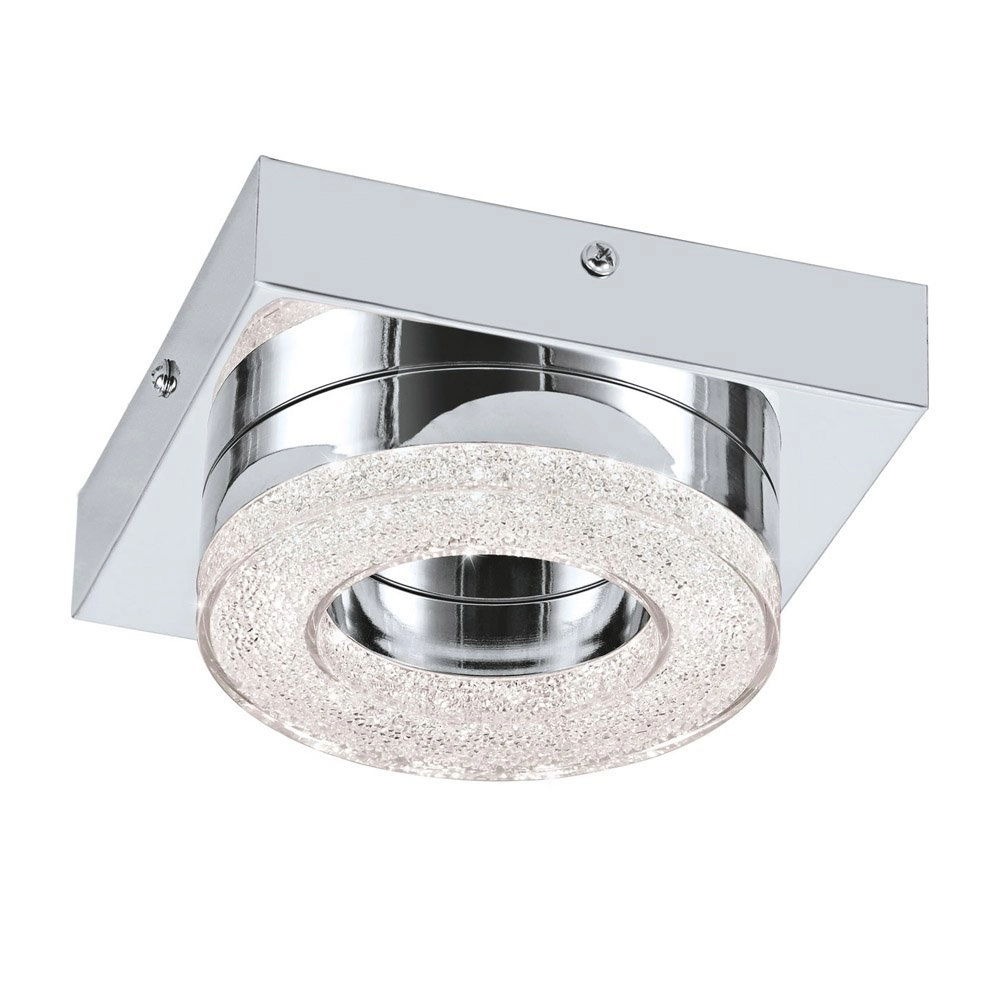 Led plafondlamp Fradelo 12cm chroom