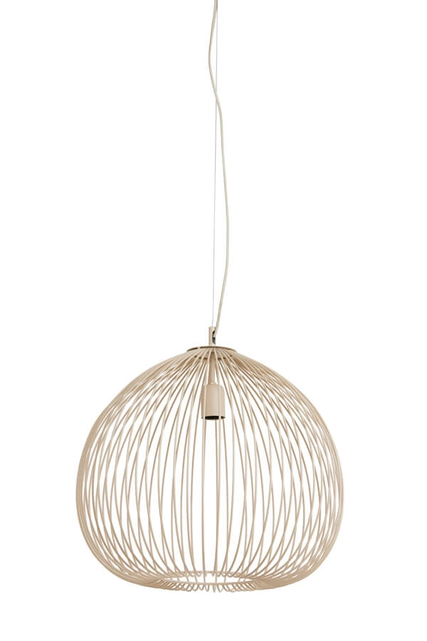 Crème hanglamp Rilana Ø 45cm Light & Living 8717807649784