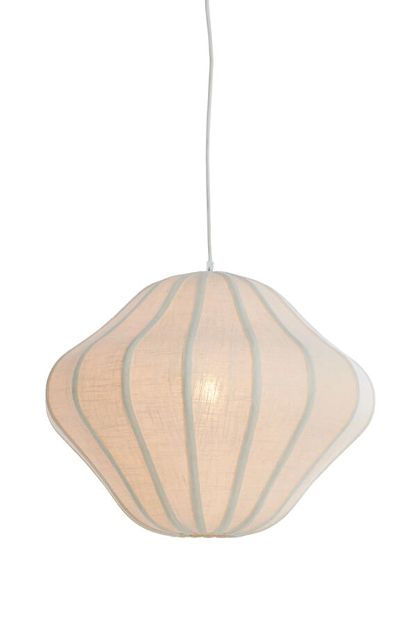 Witte hanglamp Sukau Ø 50cm