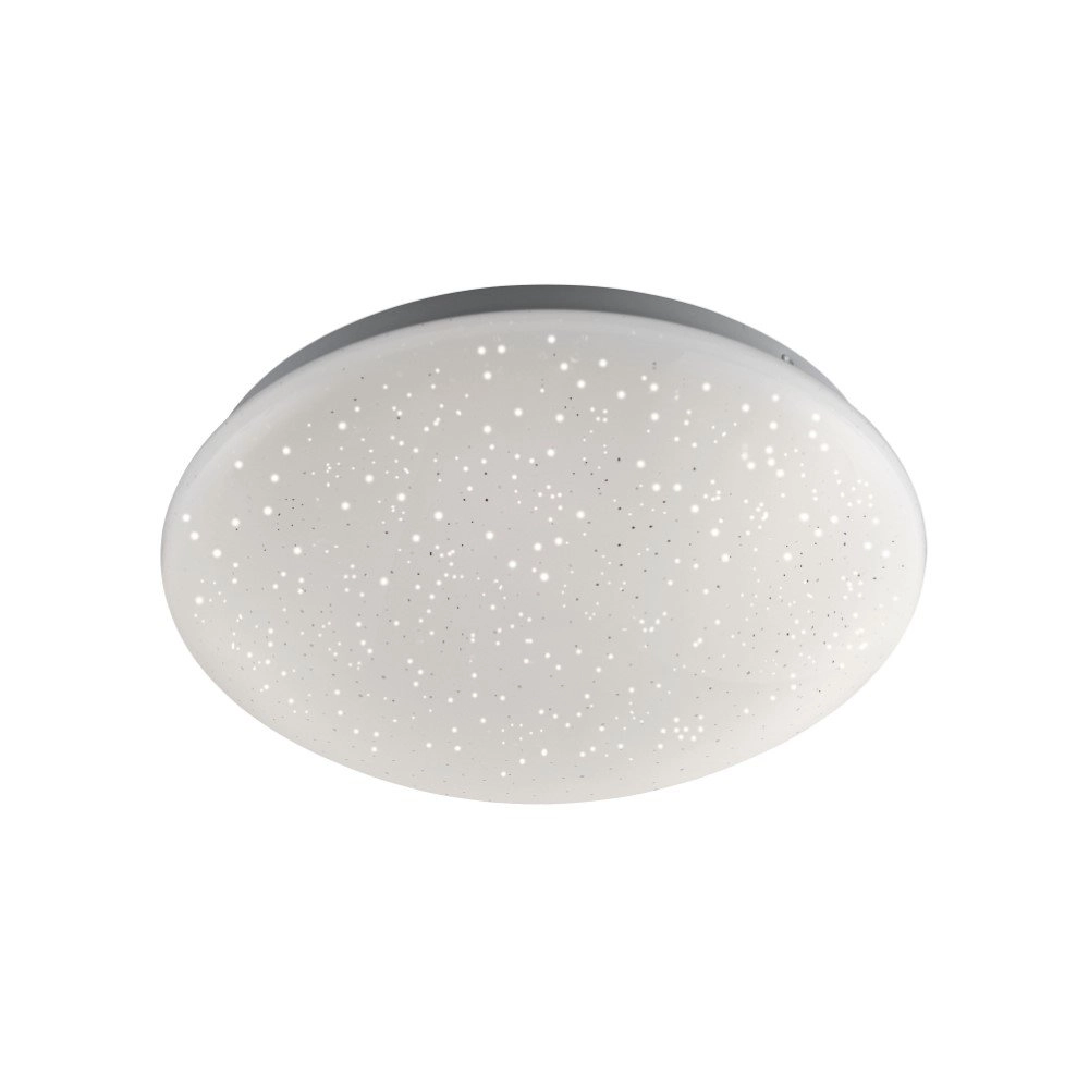 Instelbare plafonnière Skyler RGB 25cm met sterren effect Just Light 4043689928889
