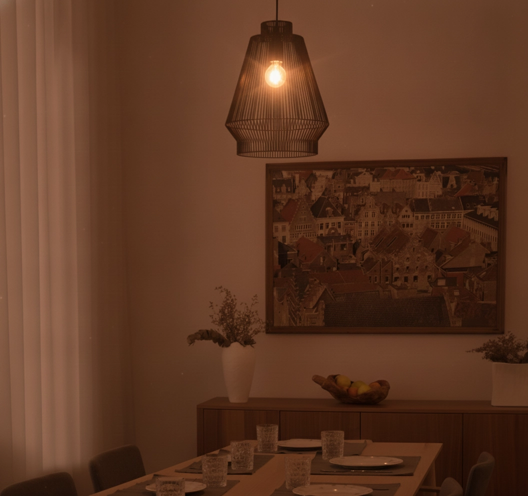 Bohemian hanglamp Bredo Ø 27,5cm zwart
