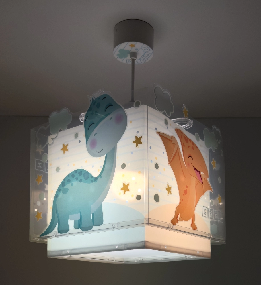 Hanglamp Baby Dinos blauw Dalber 8420406002927