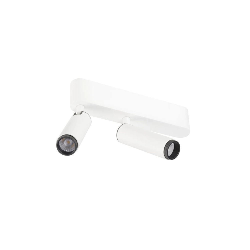 Opbouwspot Grip! S 2-lichts wit 3000K SLV 4024163304917