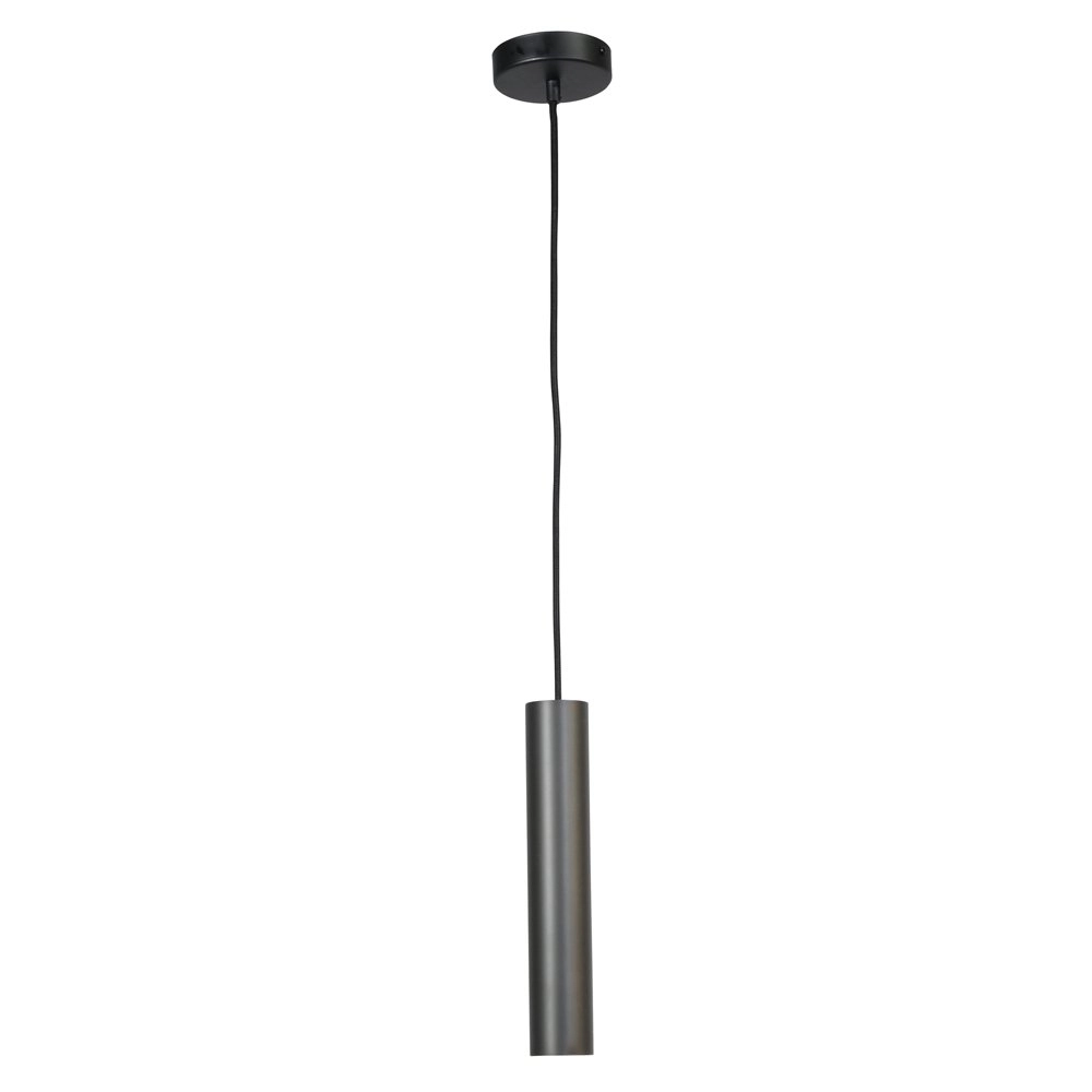 Pendel hanglamp Run met zwarte cilinder