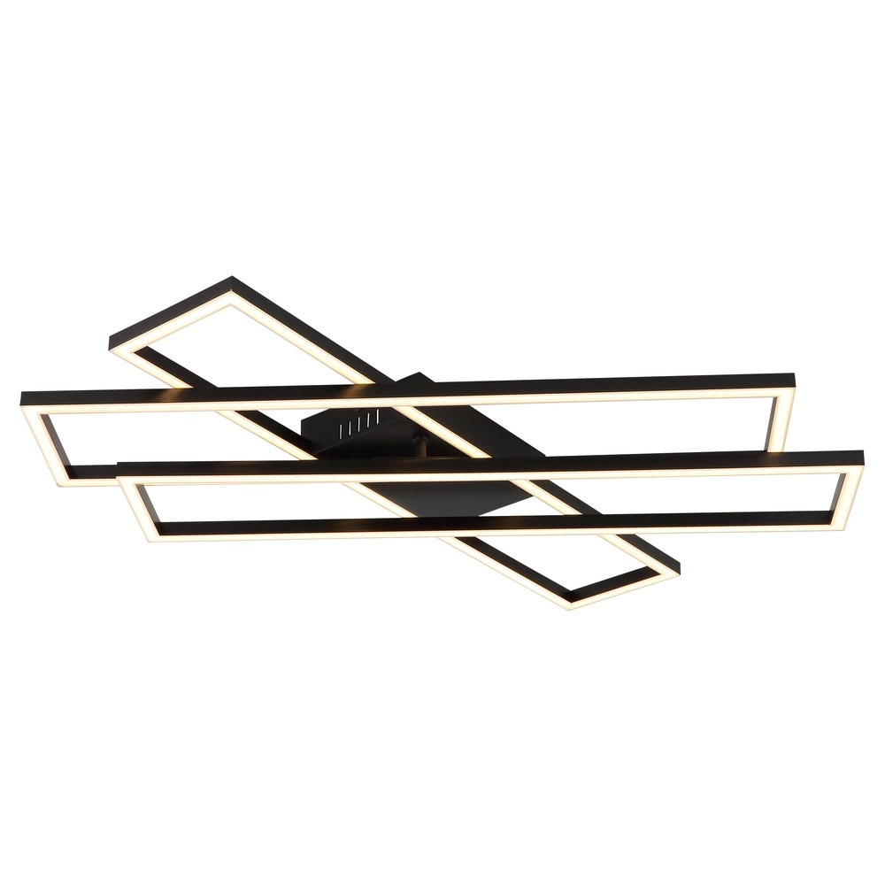 Plafondlamp Tatjana zwart Globo 9007371569311