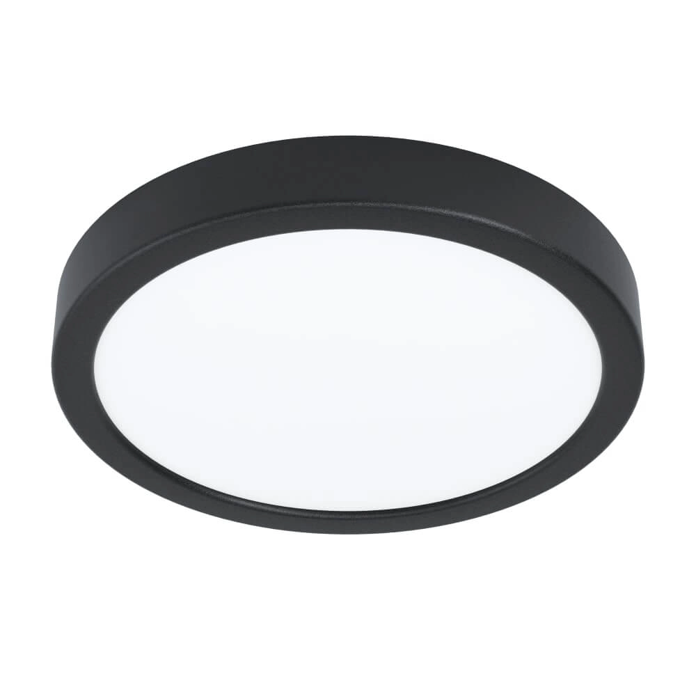 Led plafondlamp Argolis 2 IP44 zwart