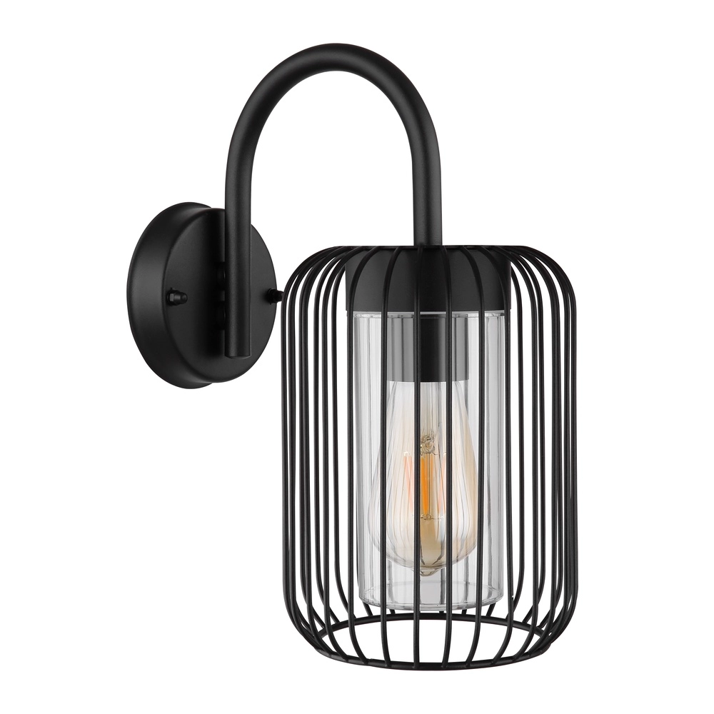 Wandlamp Nina zwart Globo 9007371438181