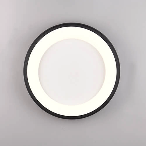 Led plafondlamp Cardona zwart - Ø 45cm Trio 4017807613902