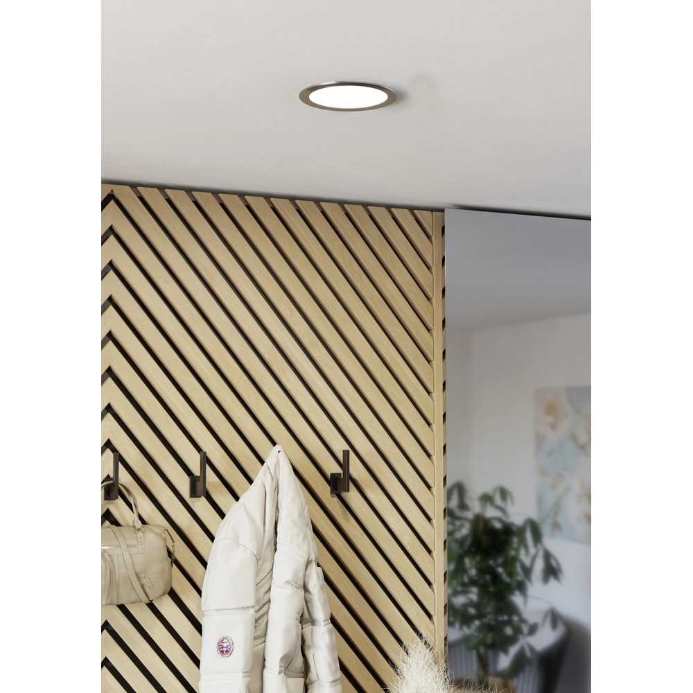 Inbouw lamp Fueva 6 rond - rvs - Ø 16,8cm Eglo 9008606330850