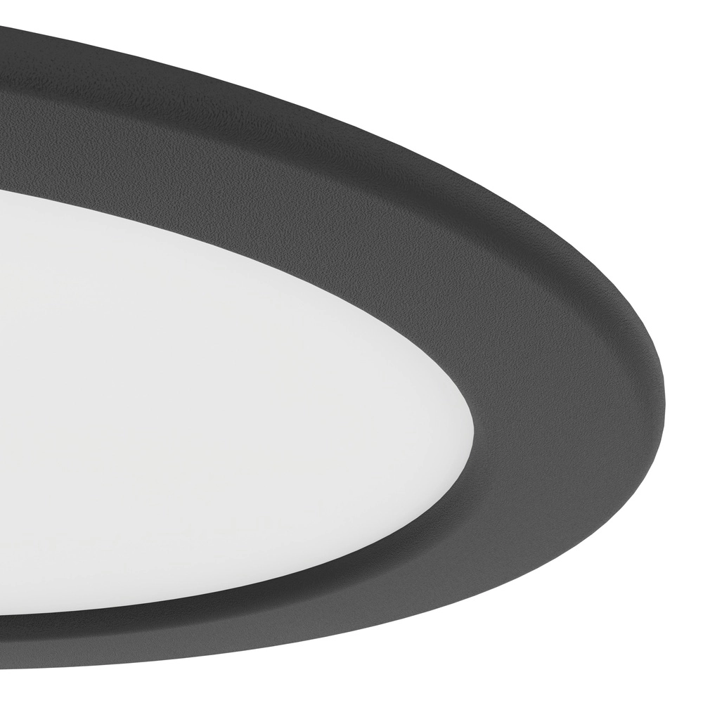 IP44 inbouw lamp Fueva 6-Z Zigbee - zwart - Ø 16,8cm Eglo 9008606330980