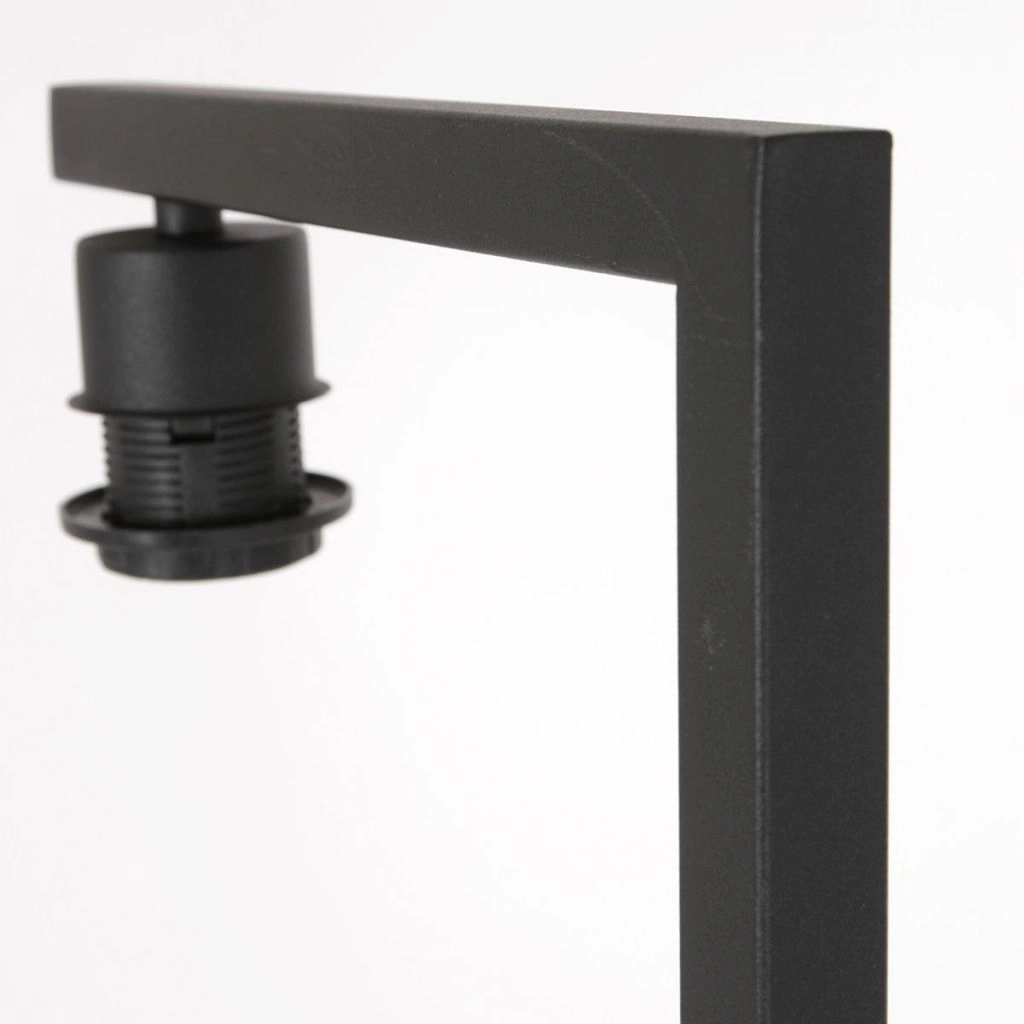 Zwarte vloerlamp Stang met kurk kap Ø30cm Steinhauer 8712746180619
