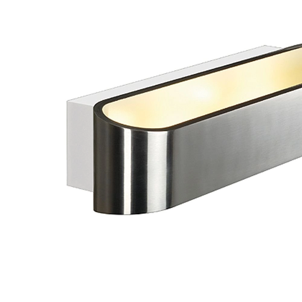 Led wandlamp Asso 300 2x5w - 3000K - 30cm metaalgrijs SLV 4024163142243