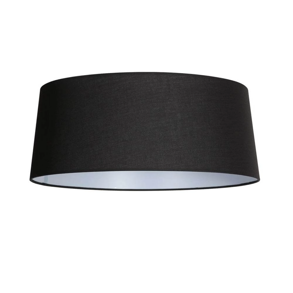 Vloerlamp Zig-Zag zwart met witte binnenkant Ø 48cm Steinhauer 8712746179361
