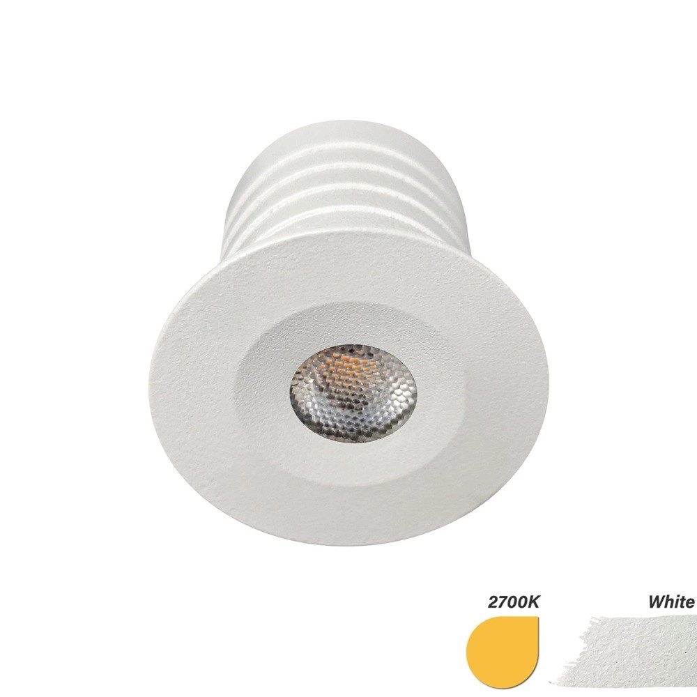 Led Mini inbouwspot 3W wit Lyora 8719322376398