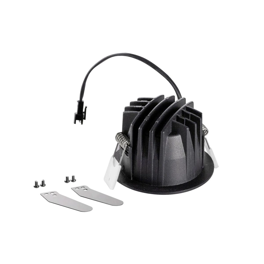 Inbouwspot Numinos S zwart/wit 2700K - 40gr SLV 4024163313179