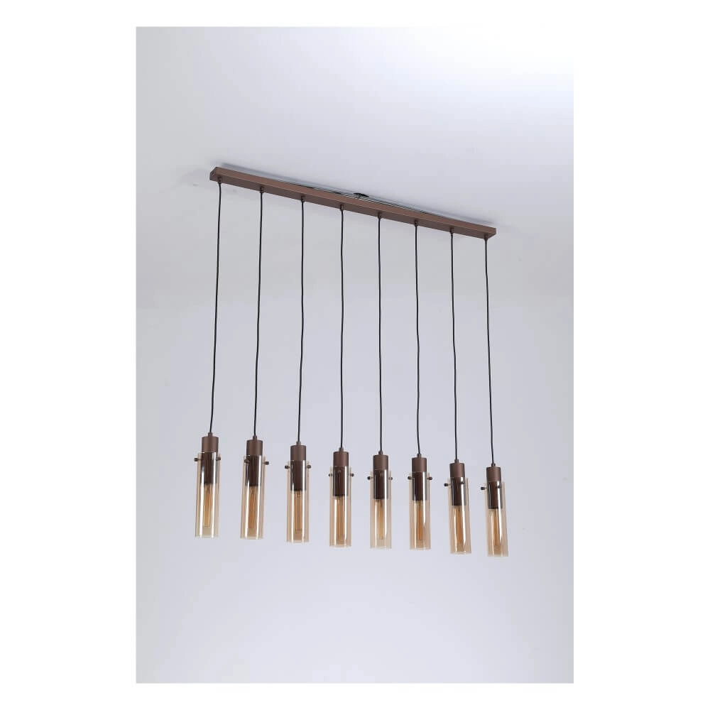 8-lichts hanglamp Sweden II recht Searchlight 5053423272085