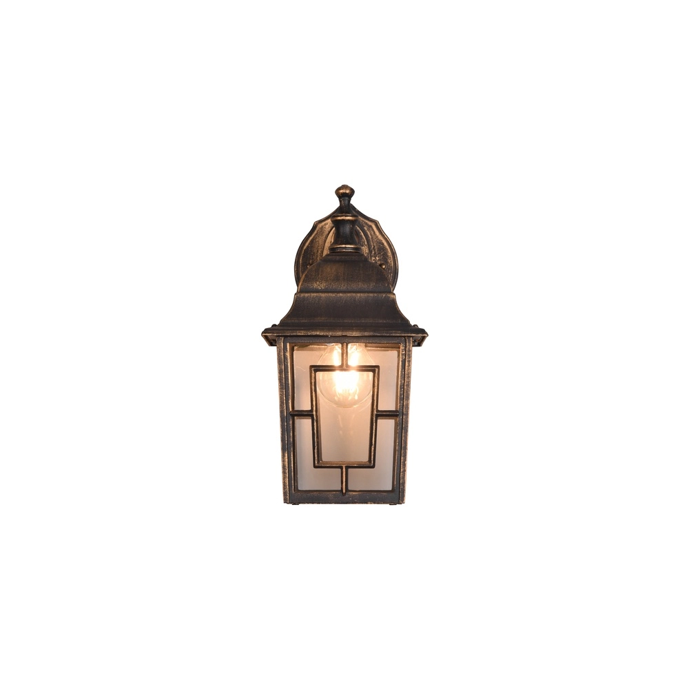 Wandlamp Volturno antiek bruin Trio 4017807543582