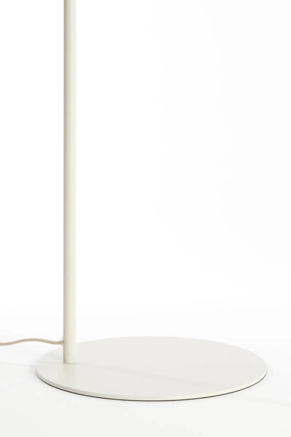 Vloerlamp Bisho crème design Light & Living 8717807743383