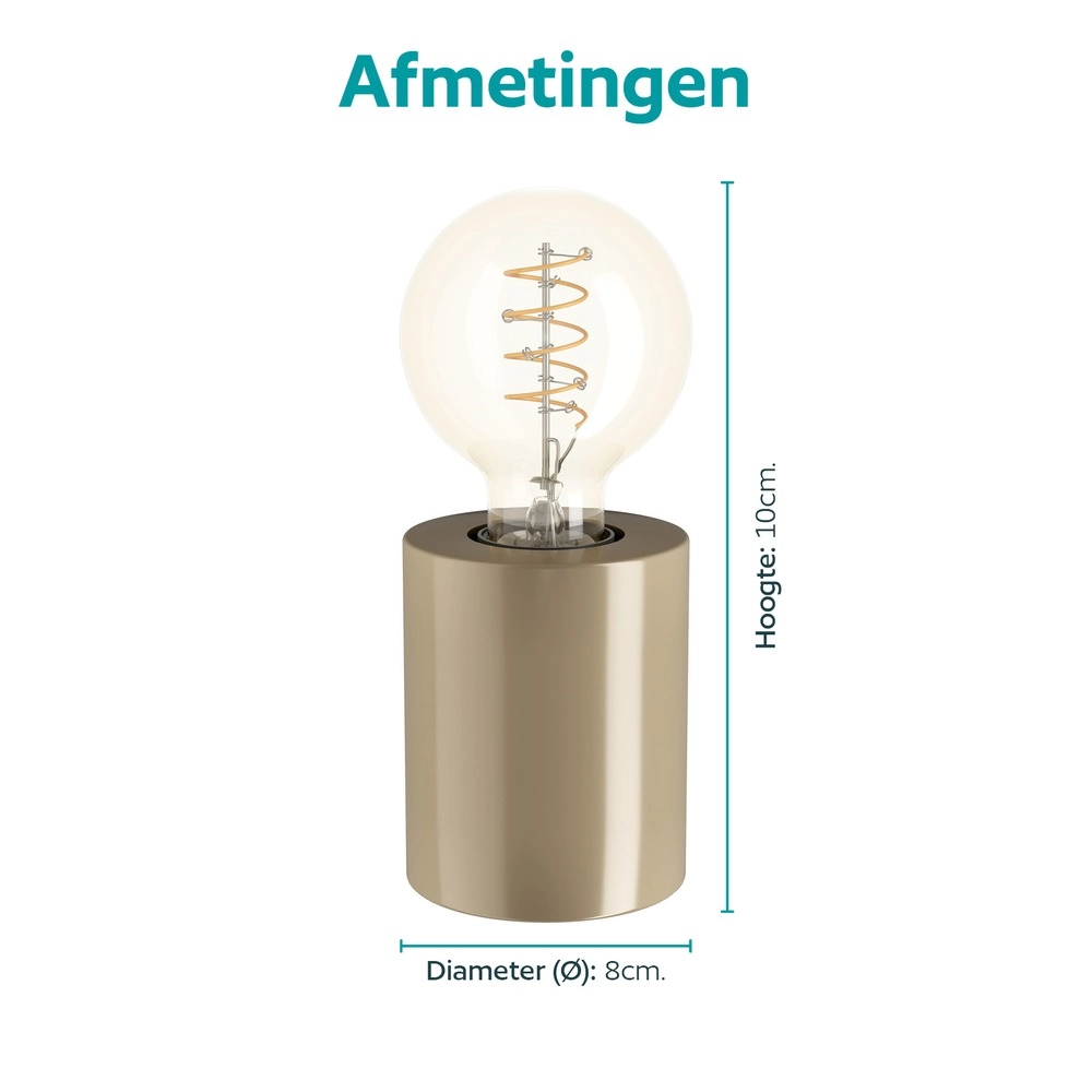Tafellampje Murama zand bruin Eglo 9008606406241