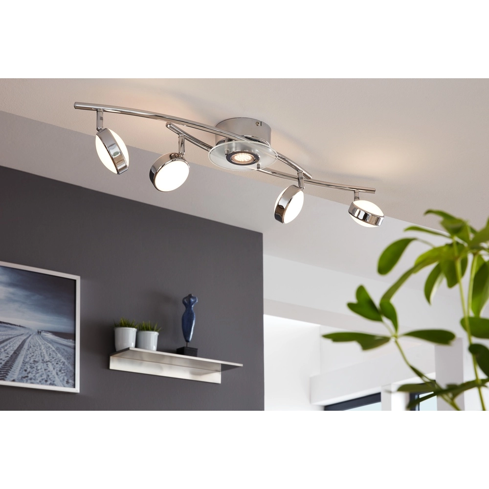 4-lichts plafondlamp Salto chroom Eglo 9002759328290