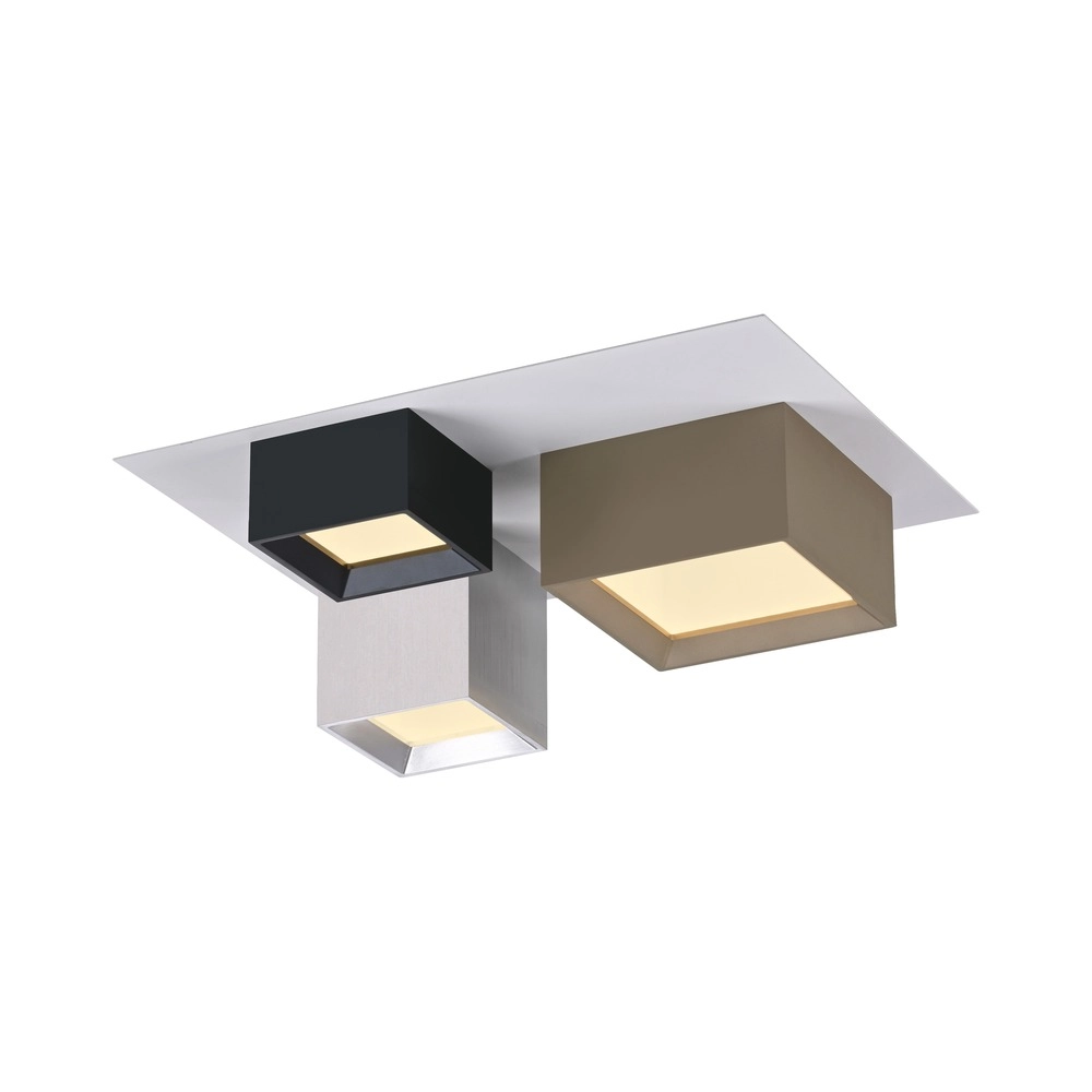 Led plafondlamp Pure Manhattan 3-lichts
