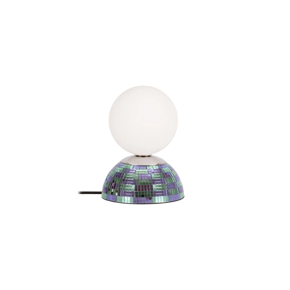 Tafellampje Glitzer blauw