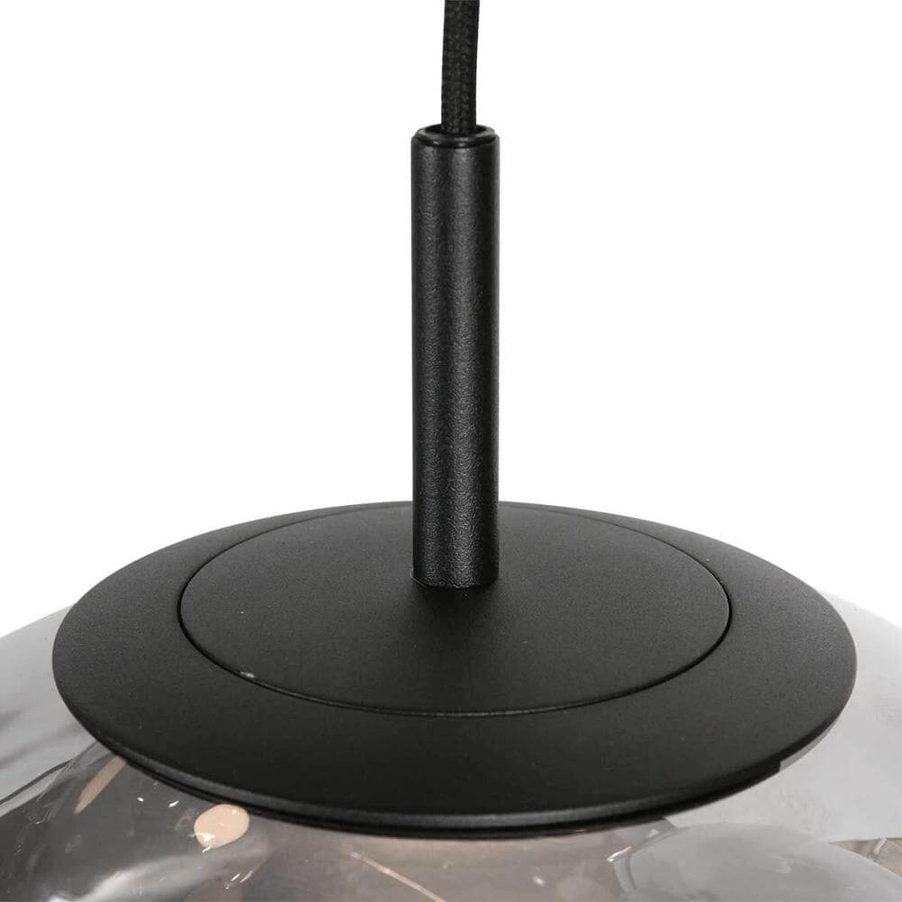 Vide hanglamp Bollique zwart 5-lichts Steinhauer 8712746177947